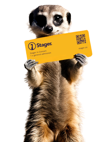Meerkat with ticket