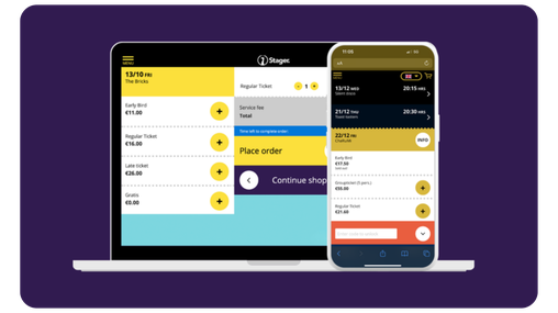 ticket shop header