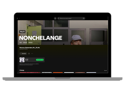 Spotify ticket link